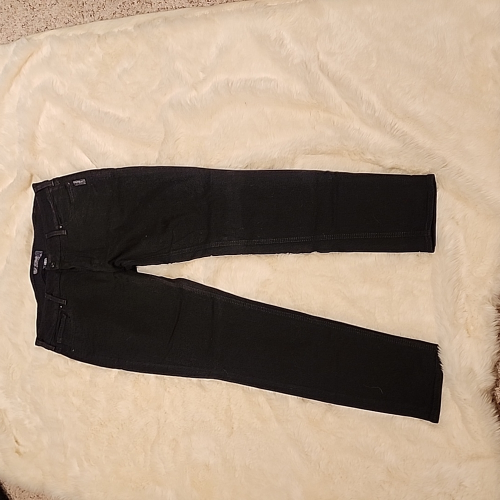 Black High Waisted Silver Jeans